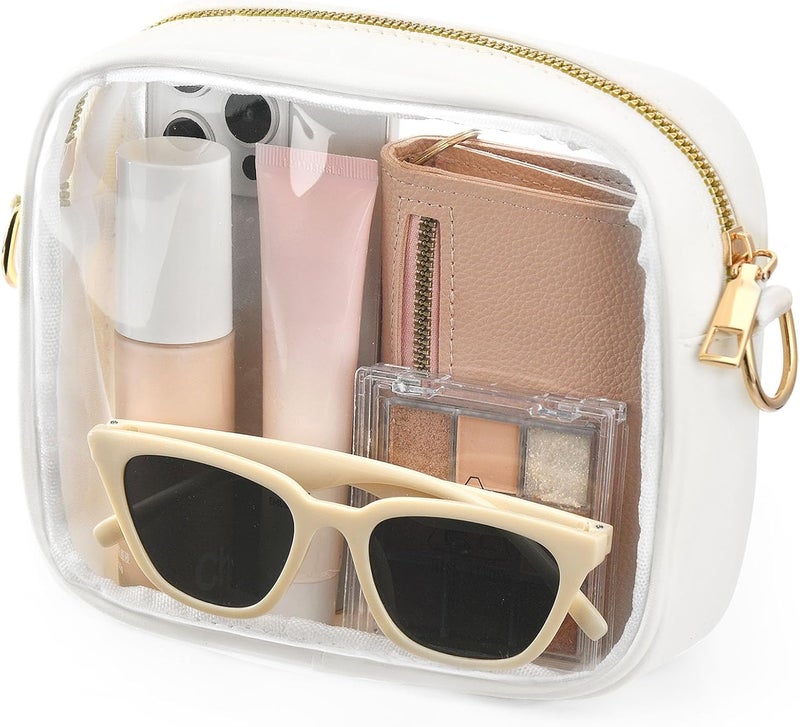 FANGSUN Clear Purse for Women, Clear Crossbody Bag Stadium Approved, Small Transparent Handbag for Concert Event Festival - Image 4